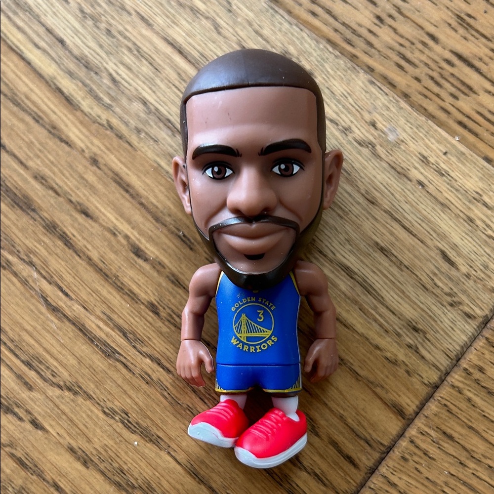 NBA Collectible Action Figure Set with Blue, Green, White, Pink, Red Accents - Picture 6 of 6